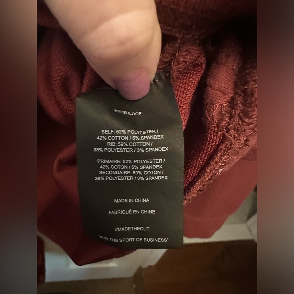 Cuts Hyperlink Split Hem Mens Pullover Sweatshirt… - image 5